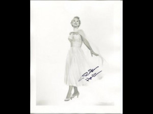 Celeste Holm All About Eve Star Signed Autograph Photo