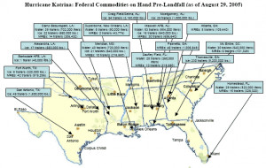 Hurricane Katrina: Federal Commodities on Hand Pre-Landfall as of ...