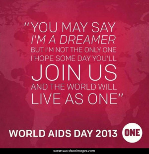 World Aids Day Quotes Inspirational