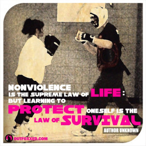 The right mentality is important. #survival #nonviolence #selfdefense ...