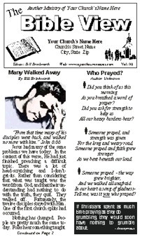 Religious Quotations For Church Bulletins