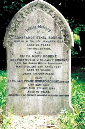 Further Information supplied by the South Wales Borderers Museum ...