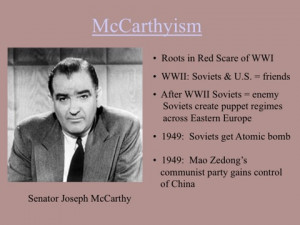 Pictures Of Mccarthyism