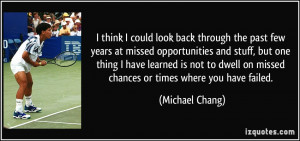 Missed Opportunities Quotes