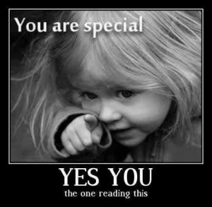 You are specialYes you, the one reading this Friendship Cute Quote