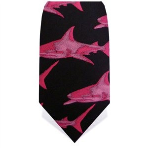 Shark tie, as worn by David Dimbleby on BBC Question Time.David ...