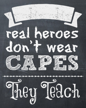 Real Heroes Wear Dog Tags Real heroes teach {gift box