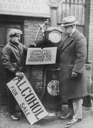 ... wild celebrations as prohibition finally ENDED 80 years ago this week