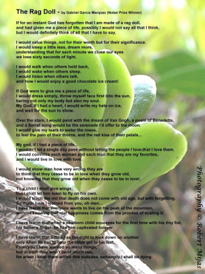 poem from gabriel garcía márquez in english
