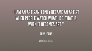 AM an Artist Quotes