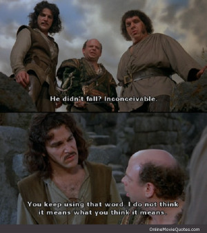 ... out this funny scene from the 1984 comedy movie, The Princess Bride