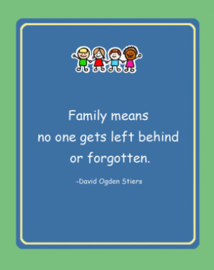 Never Forgotten Printable Family Quote