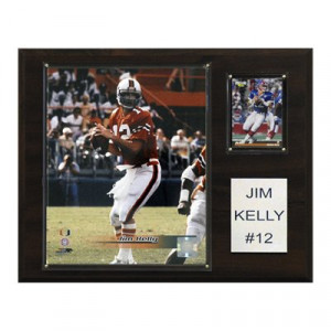 ... 1215JKELLYC Jim Kelly Miami Hurricanes NCAA Football Player Plaque