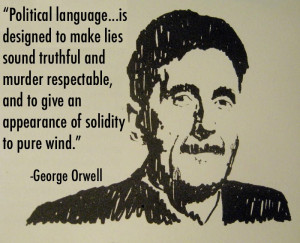 in george orwell s novel 1984 the newspeak term blackwhite is defined ...