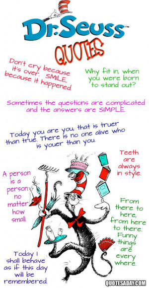 doctor suess quotes. Dominic loves The Cat in The Hat