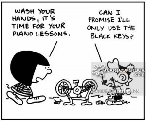 Cartoon Piano