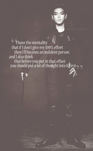 ... put in that effort you should put a lot of thought into it first (Nate