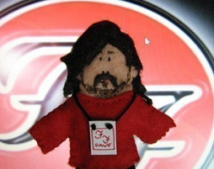 Dave Grohl Felt Finger Puppet