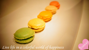 Quotes: Live life in a colorful world of happiness