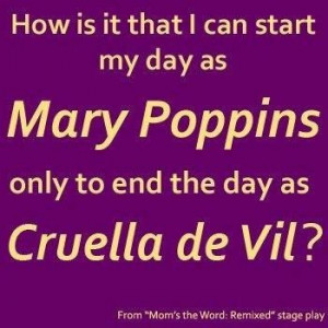 Mary Poppins to Cruella de Vil