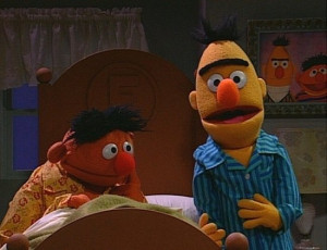 Who doesn't love Ernie and Bert?