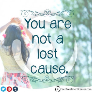 You are not a lost cause. #Inspiration #Quotes