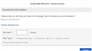 Geldin’s Temporary Health Insurance Quote Online Form