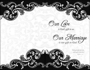Our Love, Our Marriage (James 1:17) Bulletins, 100