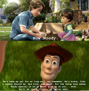 Sad Toy Story 3 Moment When Andy Gives Woody To The Young Girl