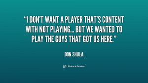 Don 39 t Be a Player Quotes