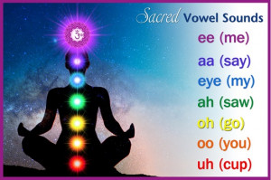 sacred vowel sounds balance chakras