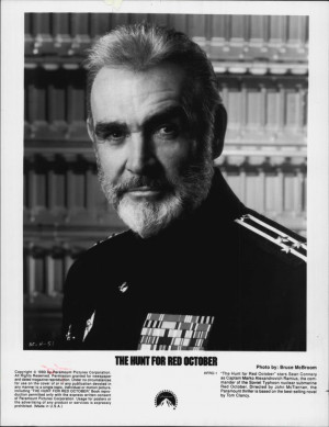Sean Connery Hunt For Red October 1990 sean connery 