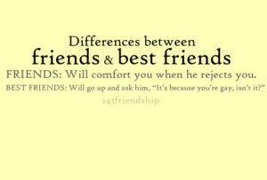 Friends Vs Best Friends Quotes