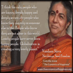Vandana Shiva Quote ~ 