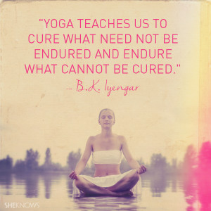 10 Inspirational yoga quotes