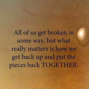 Quote on getting back together after breaking up in Life