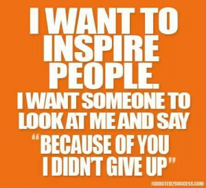 Inspiring people