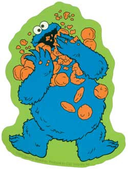 ... cookie in each hand unknown author or in cookie monster s case two or
