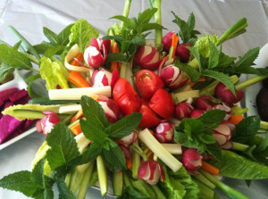 Fresh Vegetables Platter