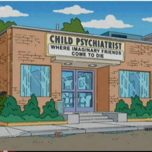 Sad Child Psychiatrists Office On The Simpsons