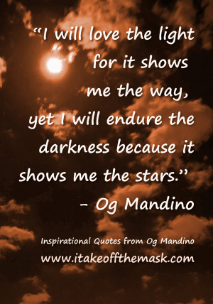 Inspirational Quotes from Og Mandino