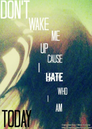 Who are you now ~Sleeping With Sirens
