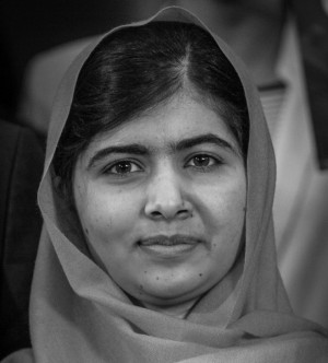 THE FACE OF COURAGE MALALA YOUSAFZAI QUOTES