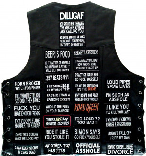 Patches for your Biker Leather Vest