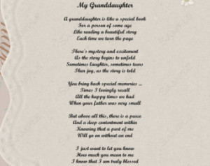 Granddaughter Poems ...
