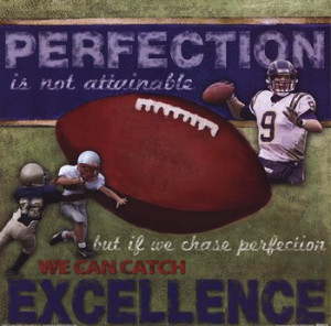 football posters and art prints title perfection football type fine