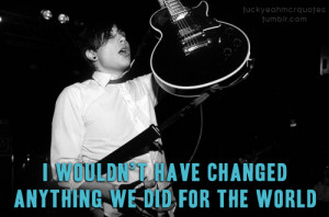 Frank Iero Quote