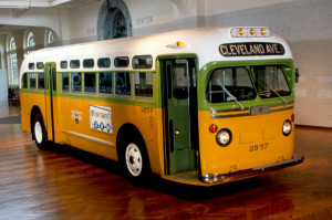 the Rosa Parks bus from Montgomery, Alabama