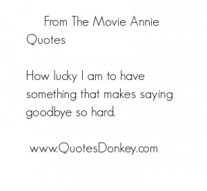 Annie Quotes