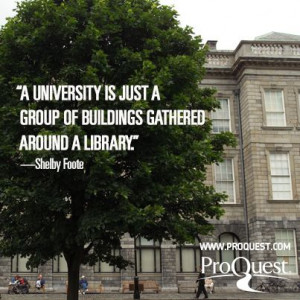 Quote about academic libraries.
